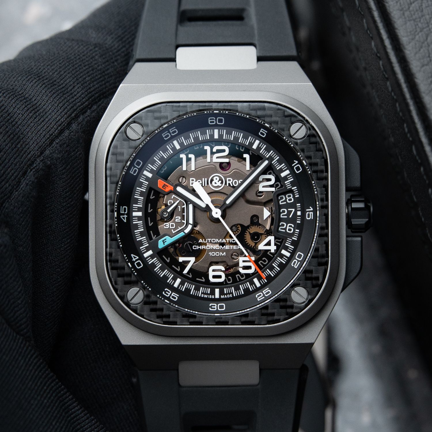 Bell & Ross BR-X5 Racing CLEAN 2025 Limited Edition Titanium Carbon Fiber