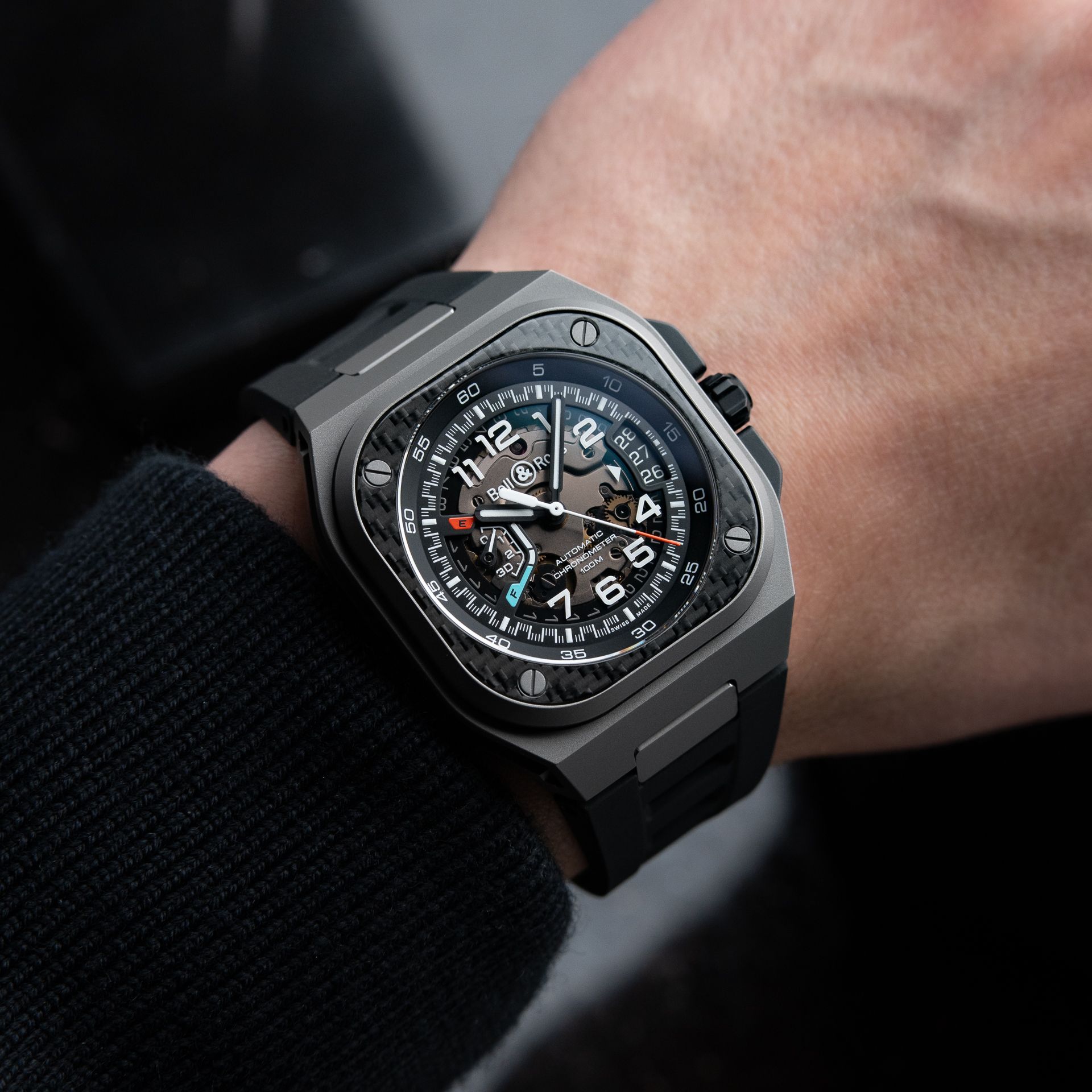 Bell & Ross BR-X5 Racing CLEAN 2025 Limited Edition Titanium Carbon Fiber