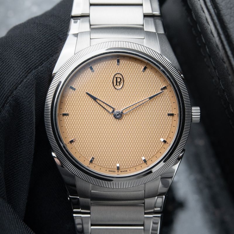 Parmigiani Fleurier Tonda PF 6/2025 Golden Siena Platinum Steel Bracelet