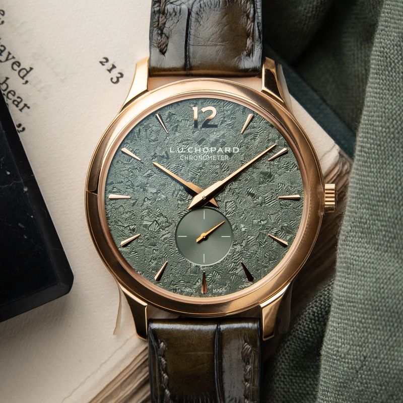 Chopard L.U.C XPS STICKERED Spirit Of Nature Limited Edition. Rose Gold Green