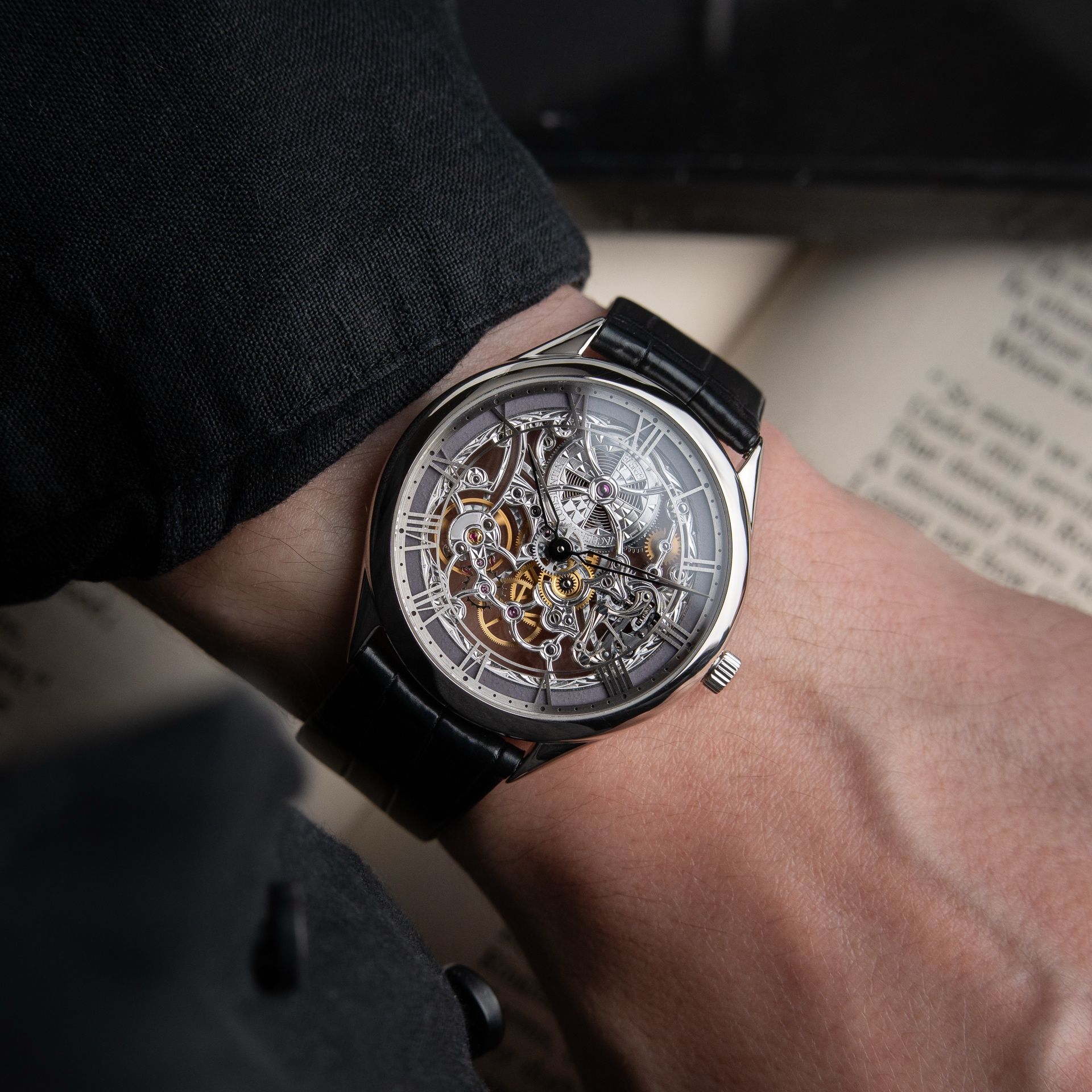 Vacheron Constantin Métiers d'Art RARE White Gold Skeleton Openworked 40mm