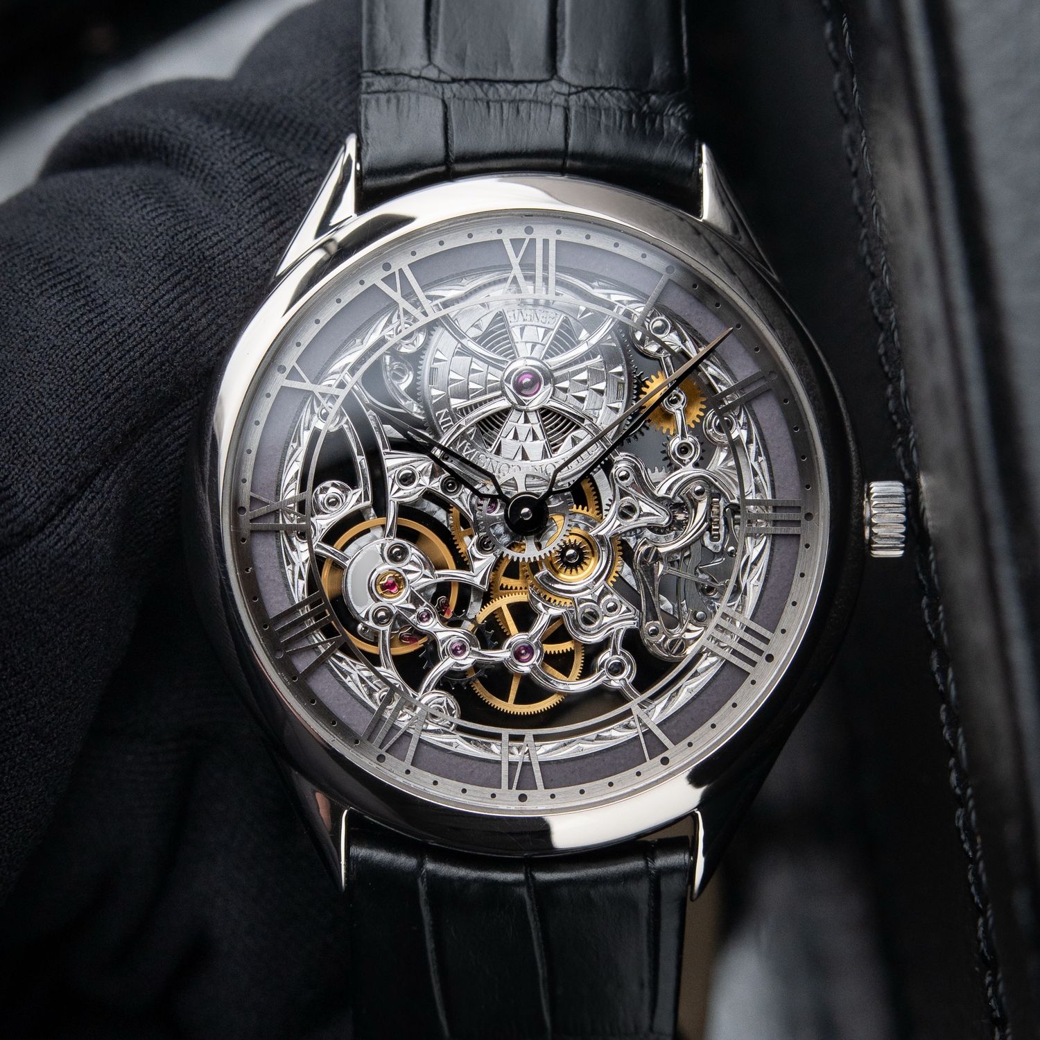Vacheron Constantin Métiers d'Art RARE White Gold Skeleton Openworked 40mm Vacheron Constantin Métiers d'Art RARE White Gold Skeleton Openworked 40mm