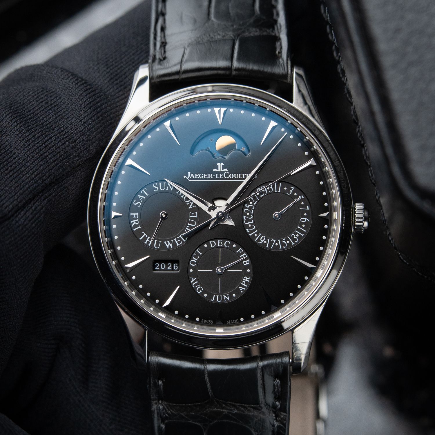 Jaeger-LeCoultre Master Ultra Thin UNWORN SERVICED Perpetual Calendar 39mm