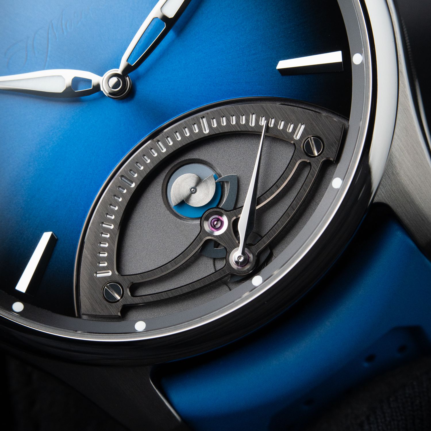 H.Moser & Cie. Pioneer Retrograde Seconds UNWORN 12/2025 Midnight