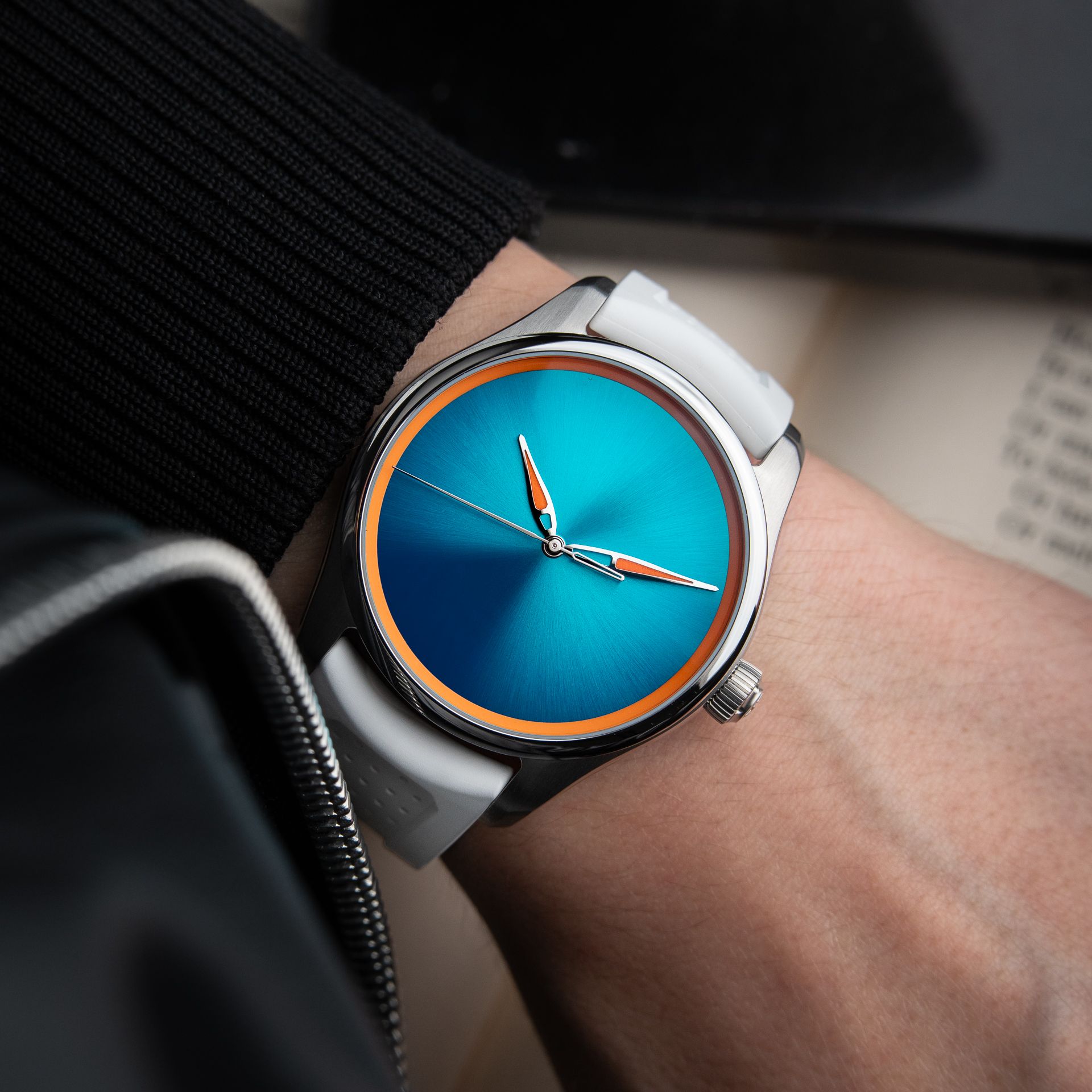 H.Moser & Cie. Pioneer Centre Seconds UNWORN 2026 Spiced Aqua Turquoise