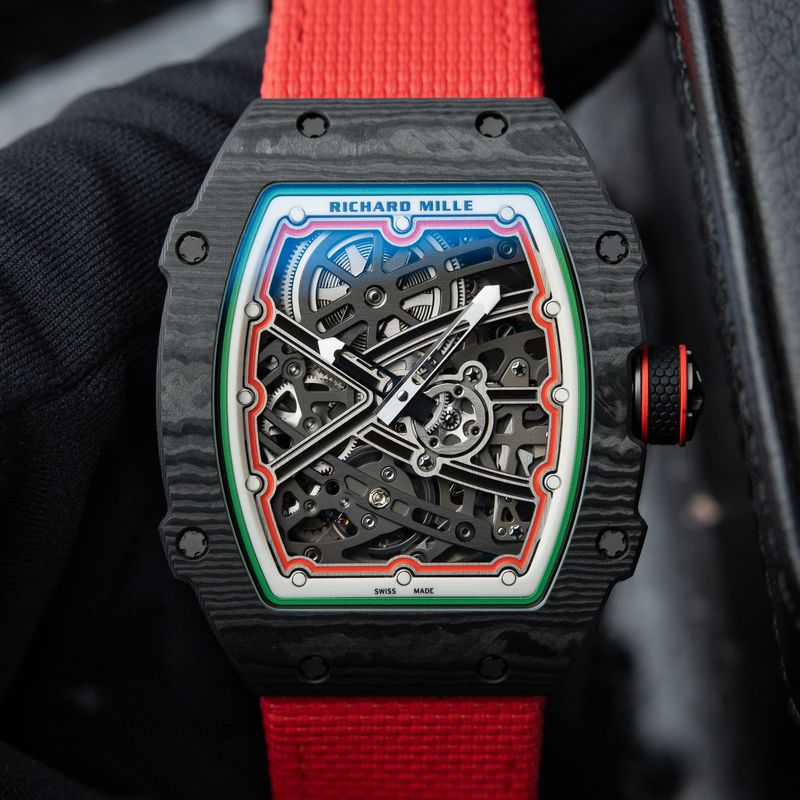 Richard Mille RM67-02 'Italy' Carbon 2/2025 Titanium Skeleton Ultra-Flat Automatic