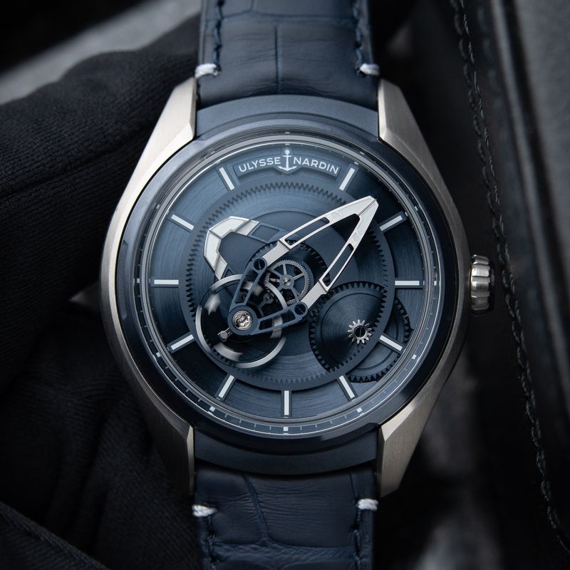 Ulysse Nardin Freak X Ti Blue UNWORN 10/2025 PVD Titanium Leather Automatic