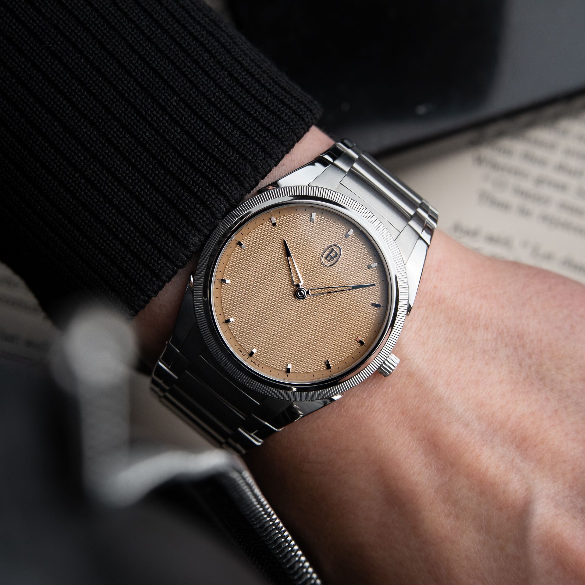 Parmigiani Fleurier Tonda PF 5/2025 Golden Siena Platinum Steel Bracelet