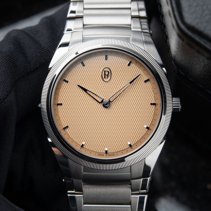Parmigiani Fleurier Tonda PF 5/2025 Golden Siena Platinum Steel Bracelet