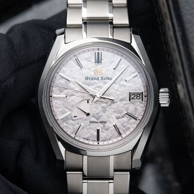 Grand Seiko Heritage Collection 62GS Spring Drive Shunbun Pink