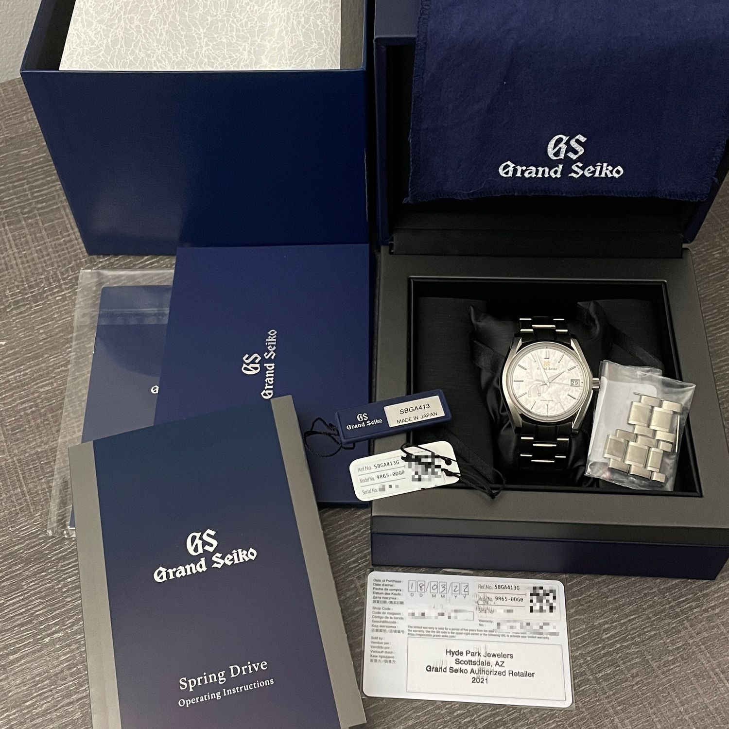 Grand Seiko Heritage Collection 62GS Spring Drive Shunbun Pink