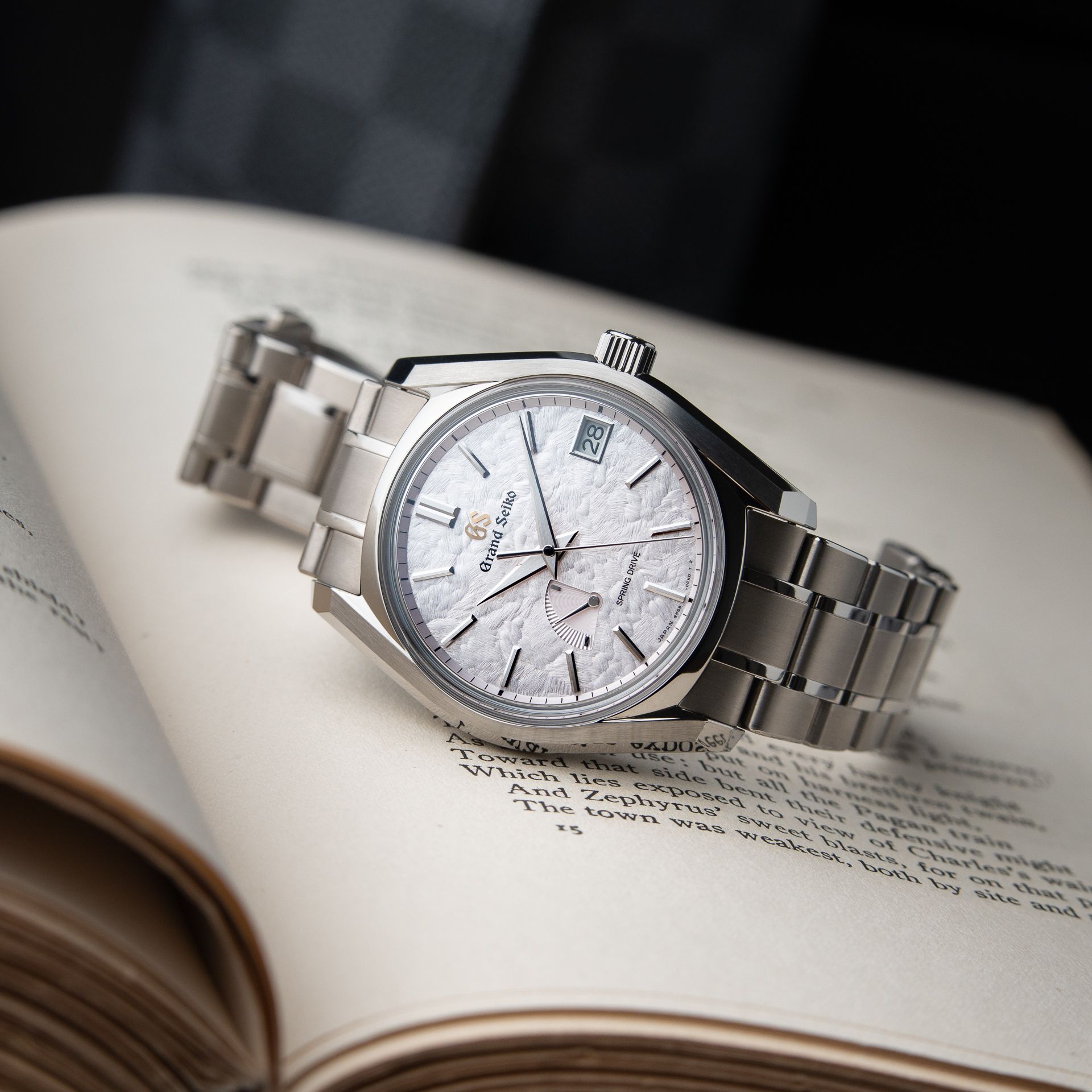 Grand Seiko Heritage Collection 62GS Spring Drive Shunbun Pink Titanium 40