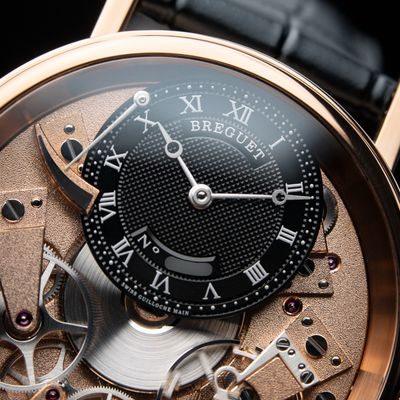 Breguet Tradition 7057BR Rose Gold Black Openworked Power Reserve
