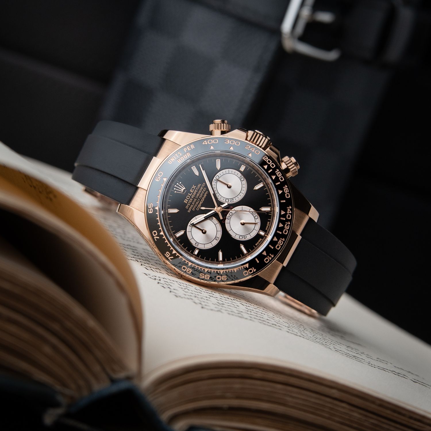 Rolex Daytona Cosmograph 7/2025 Everose Rose Gold Oysterflex