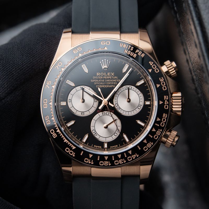 Rolex Daytona Cosmograph 7/2025 Everose Rose Gold Oysterflex Chronograph