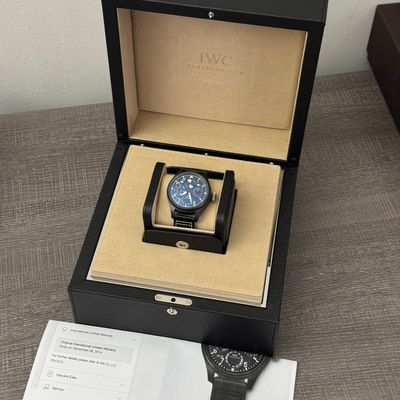 IWC Big Pilot's Watch Perpetual Calendar Top Gun Black Ceramic 7