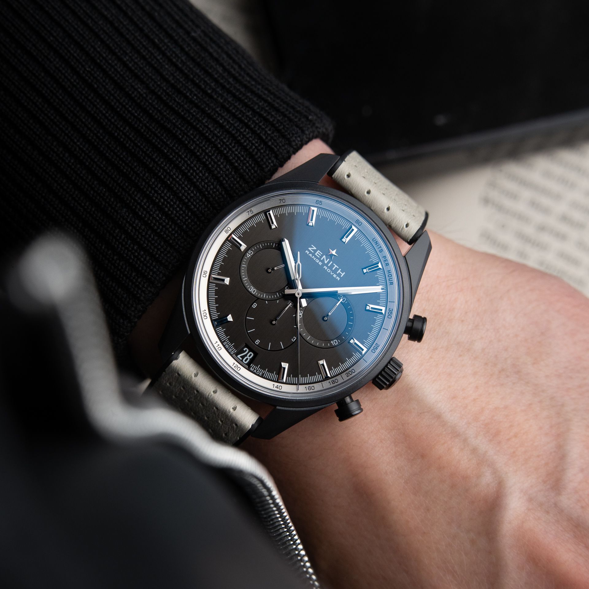 Zenith Chronomaster El Primero 36000 Range Rover Special Edition Ceramized