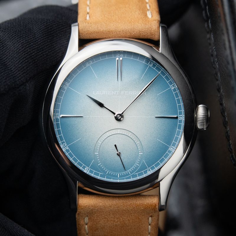 Laurent Ferrier Classic Origin 40mm RARE Limited Edition Blue Gradient Titanium