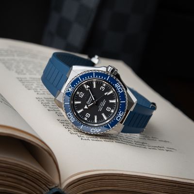 Omega Seamaster Planet Ocean 600M STRAPS 2025 Black Steel Bracelet