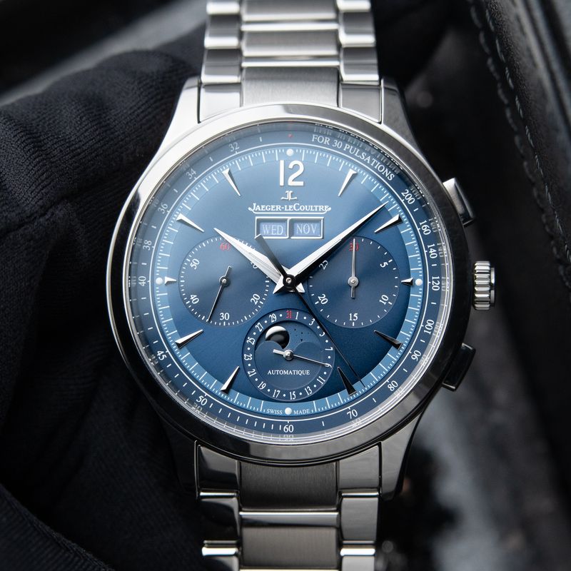 Jaeger-LeCoultre Master Control 5/2025 Chronograph Calendar Bracelet Blue