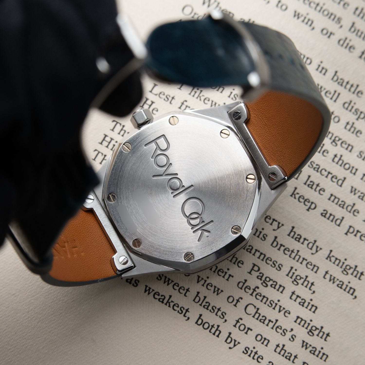 Audemars Piguet Royal Oak SERVICED 14800ST Blue Tapisserie Dial