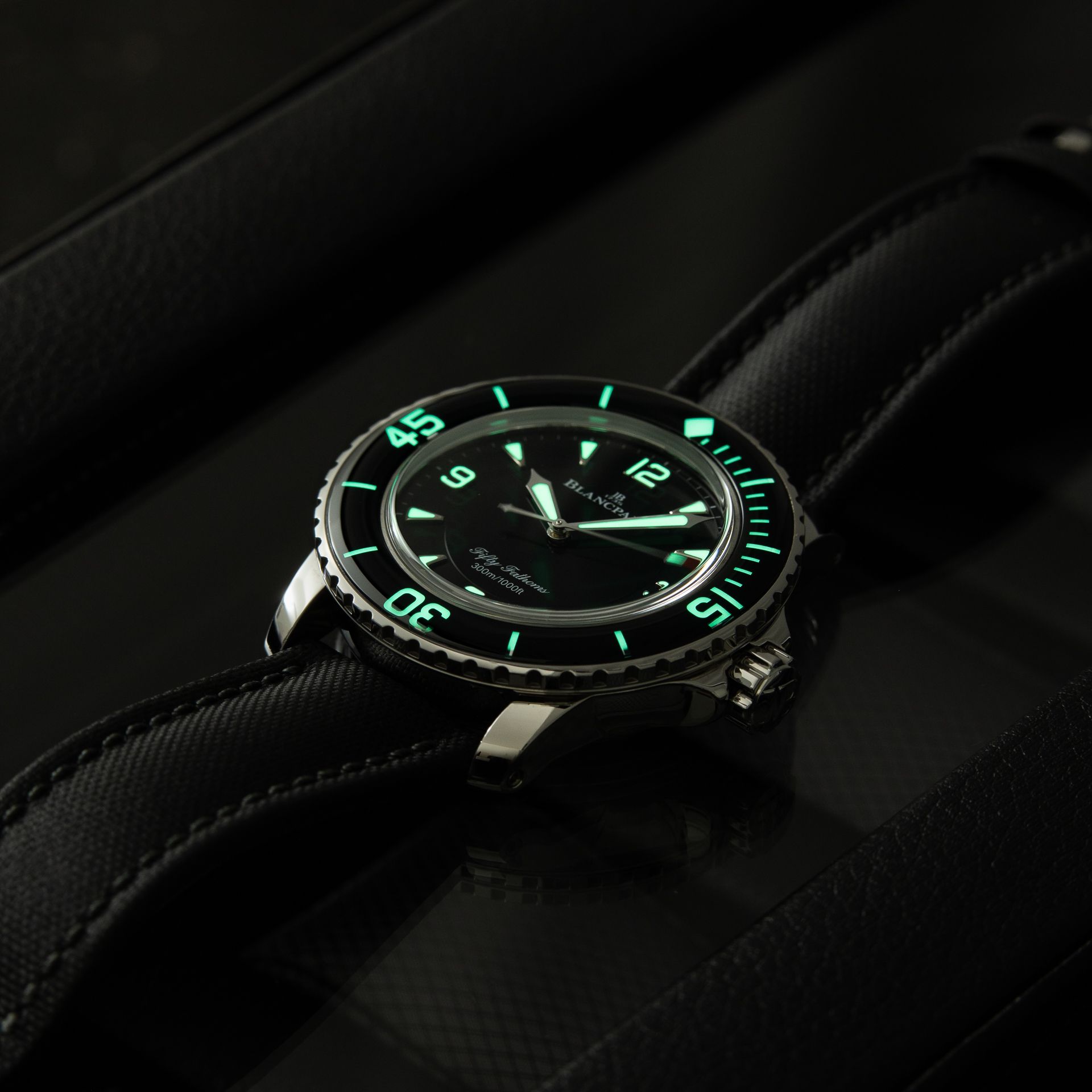 Blancpain Fifty Fathoms Automatique 120 Hours Diver 300M Black Dial Steel