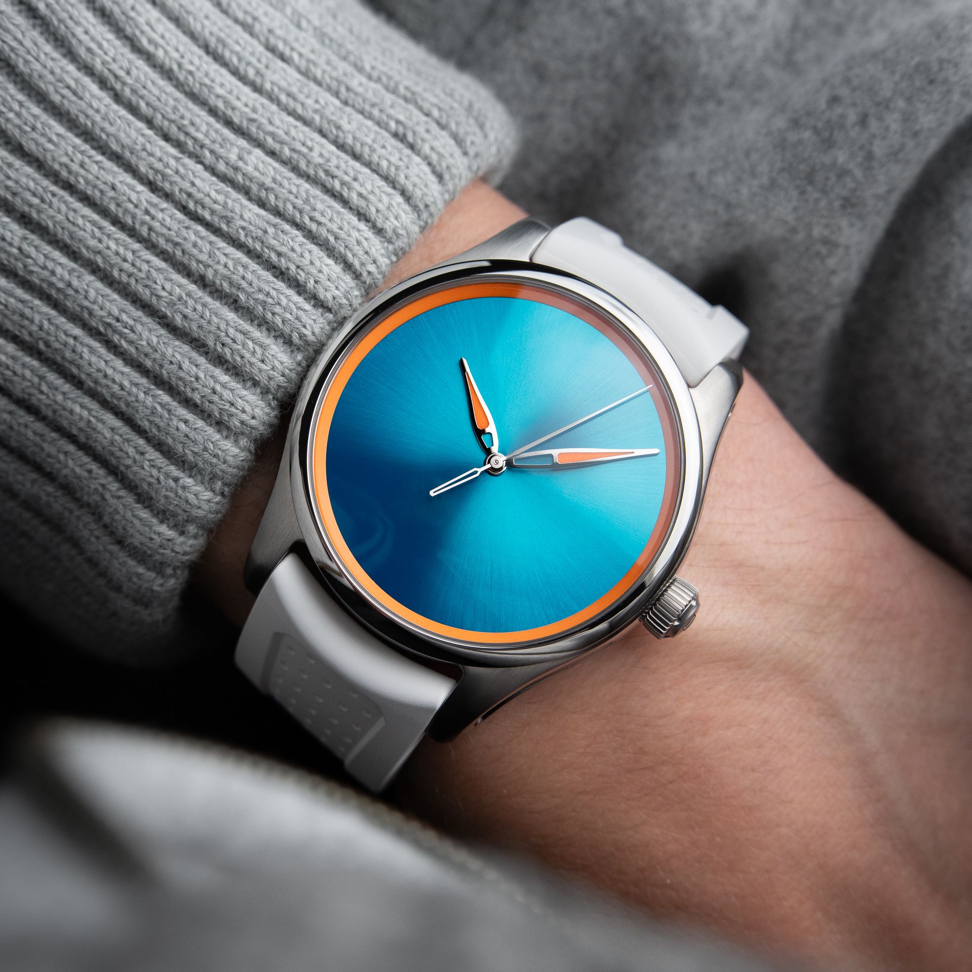 H.Moser & Cie. Pioneer Centre Seconds UNWORN Q2 2026 Spiced Aqua Turquoise