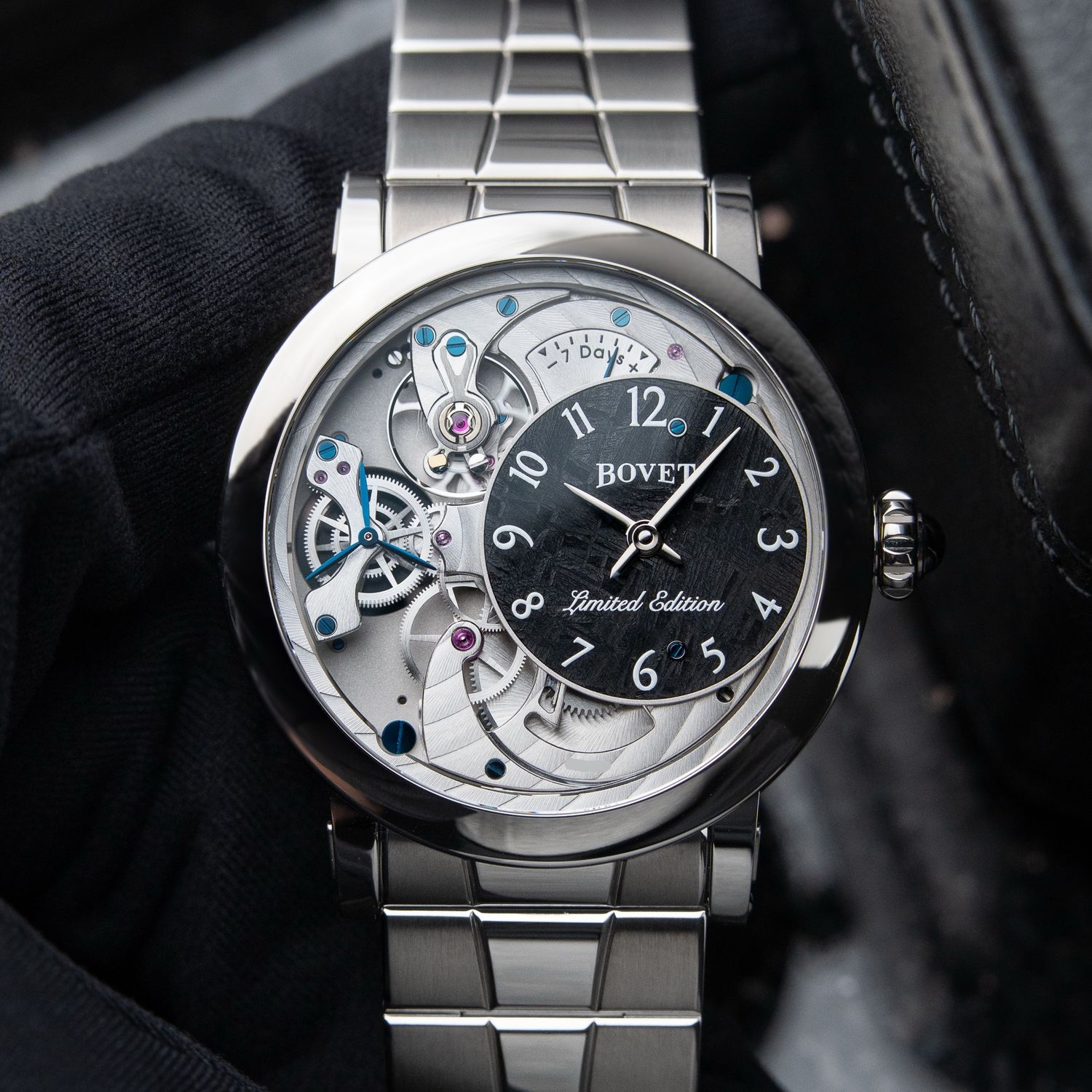 Bovet Dimier Récital 12 Dimier UNWORN 2026 RARE Black Meteorite Titanium Bracelet Bovet Dimier Récital 12 Dimier UNWORN 2026 RARE Black Meteorite Titanium Bracelet