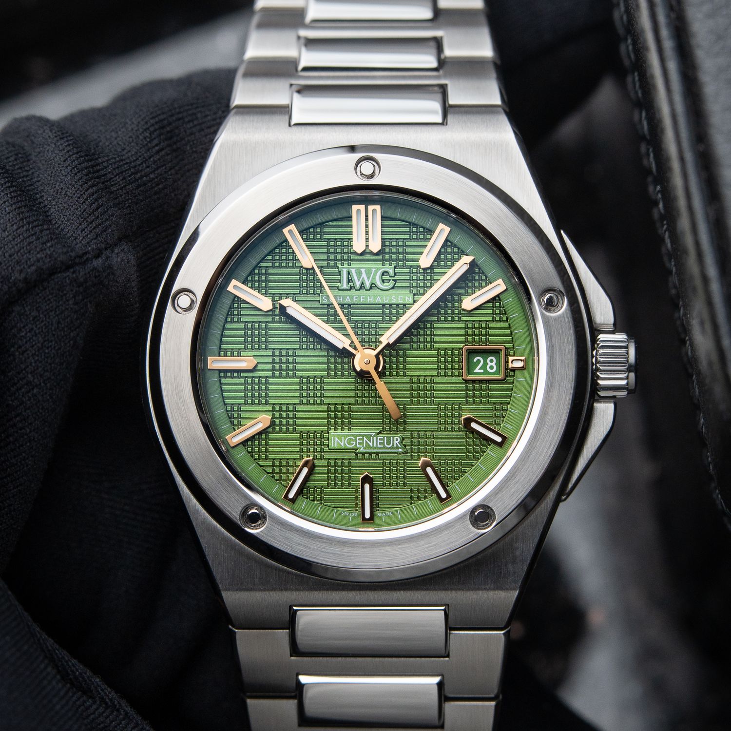 IWC Ingenieur Automatic 5/2025 Green Gold Limited Edition Brad Pitt Sonny Hayes F1 IWC Ingenieur Automatic 5/2025 Green Gold Limited Edition Brad Pitt Sonny Hayes F1