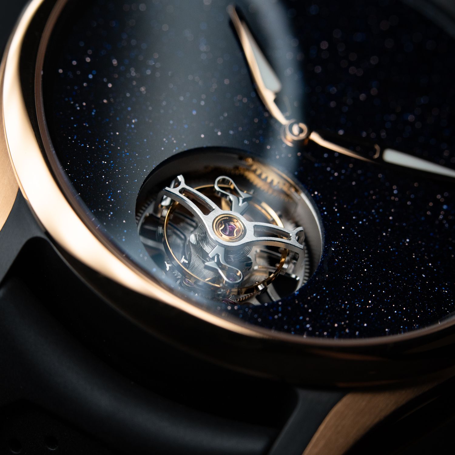 H. Moser & Cie. Pioneer RARE Tourbillon Concept Aventurine