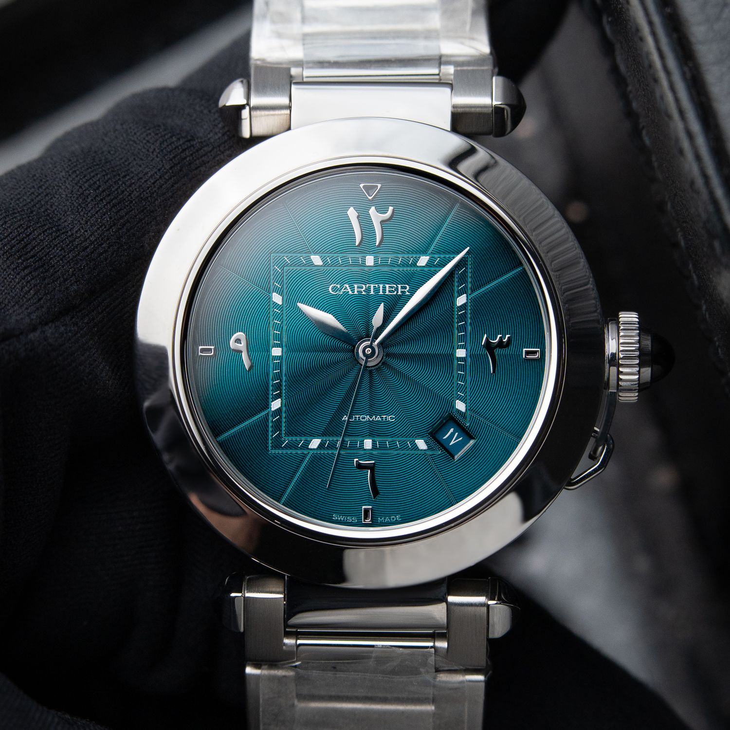 Cartier Pasha RARE UNWORN 12/2023 Turquoise Middle Eastern Arabic Bracelet Cartier Pasha RARE UNWORN 12/2023 Turquoise Middle Eastern Arabic Bracelet
