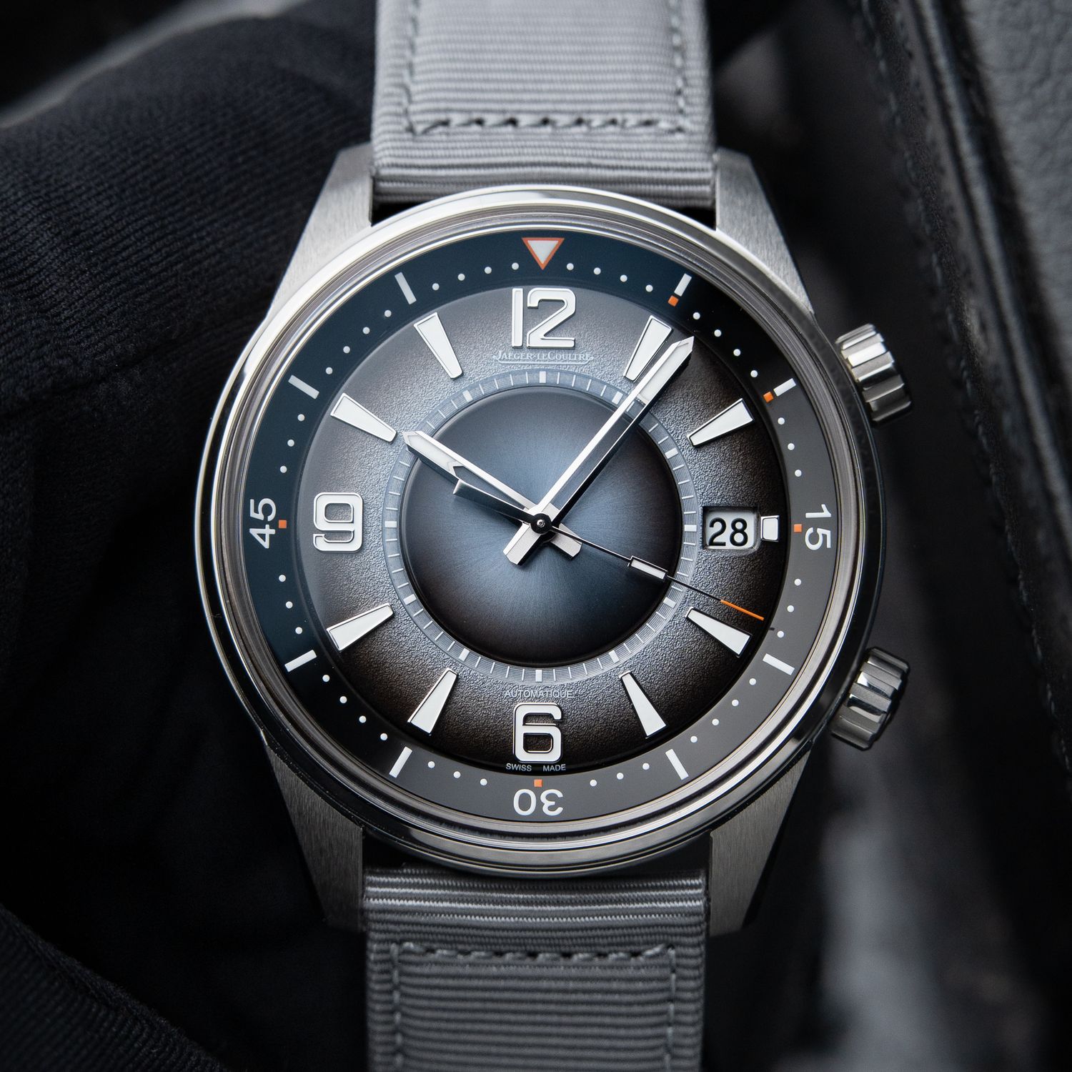 Jaeger-LeCoultre Polaris Date 200M CLEAN 7/2025 Ocean Grey Blue Steel 42mm Jaeger-LeCoultre Polaris Date 200M CLEAN 7/2025 Ocean Grey Blue Steel 42mm