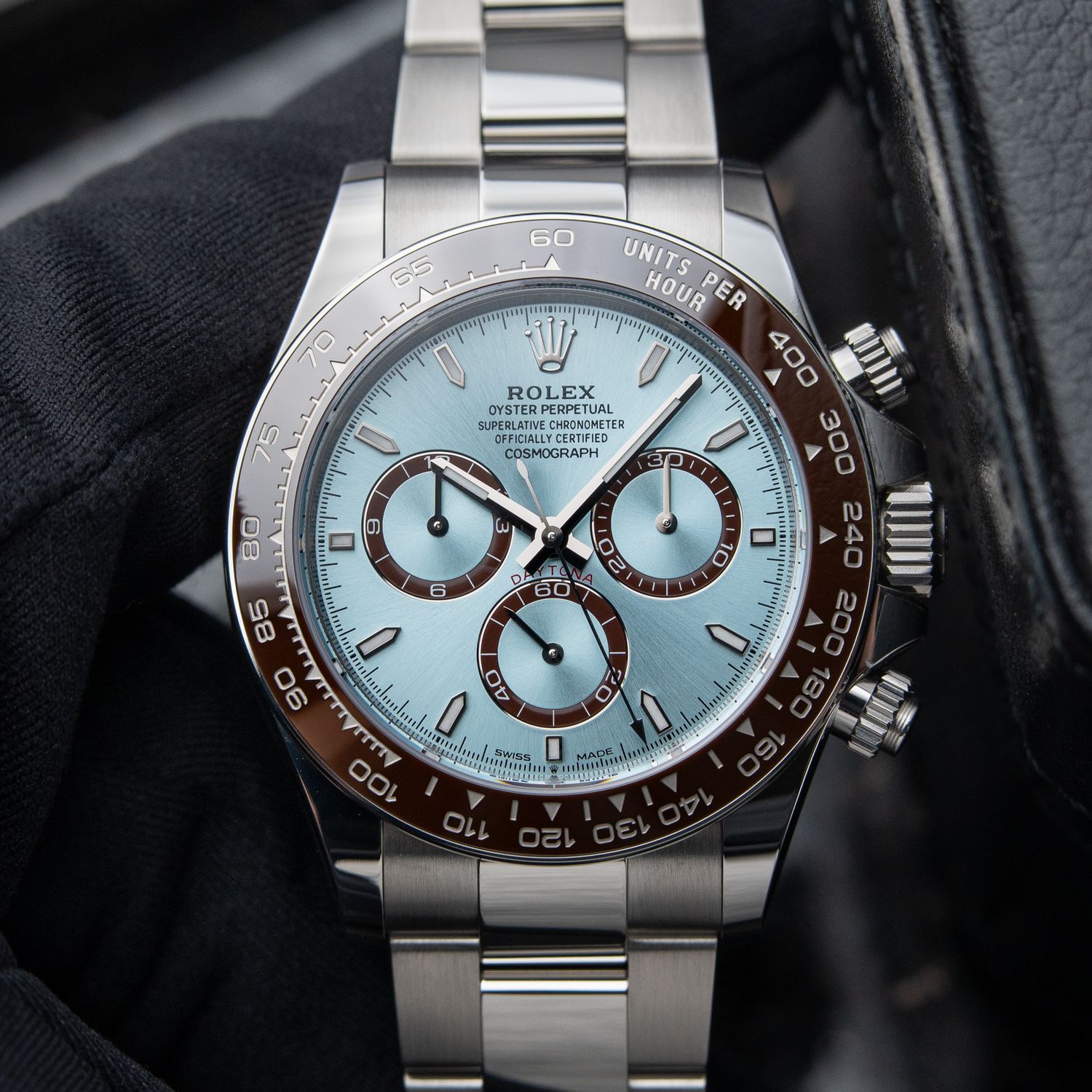 Rolex Daytona Cosmograph Platinum Oyster Ice Blue Platona Chronograph Rolex Daytona Cosmograph Platinum Oyster Ice Blue Platona Chronograph
