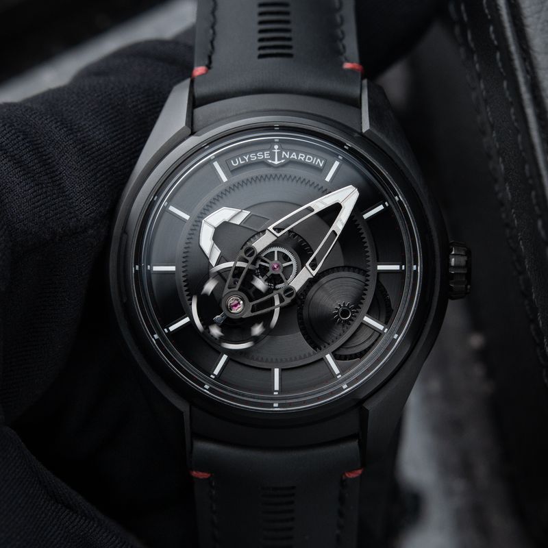 Ulysse Nardin Freak X Ti Black 1/2023 PVD Titanium Leather 43mm Automatic 2303-270