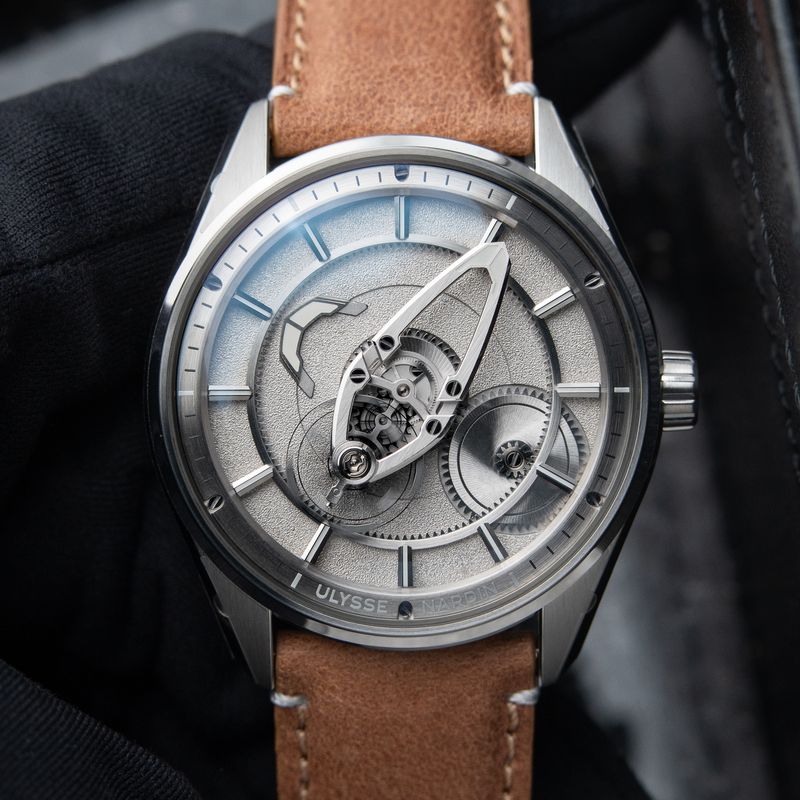 Ulysse Nardin Freak X Grey 41mm NEW RELEASE 2026 Steel Leather Micro-Rotor