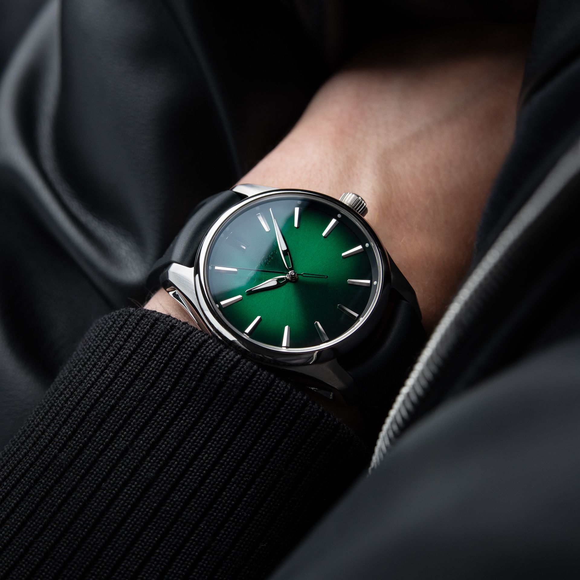 H.Moser & Cie. Pioneer Centre Seconds CLEAN 2026 Cosmic Green Steel 40mm
