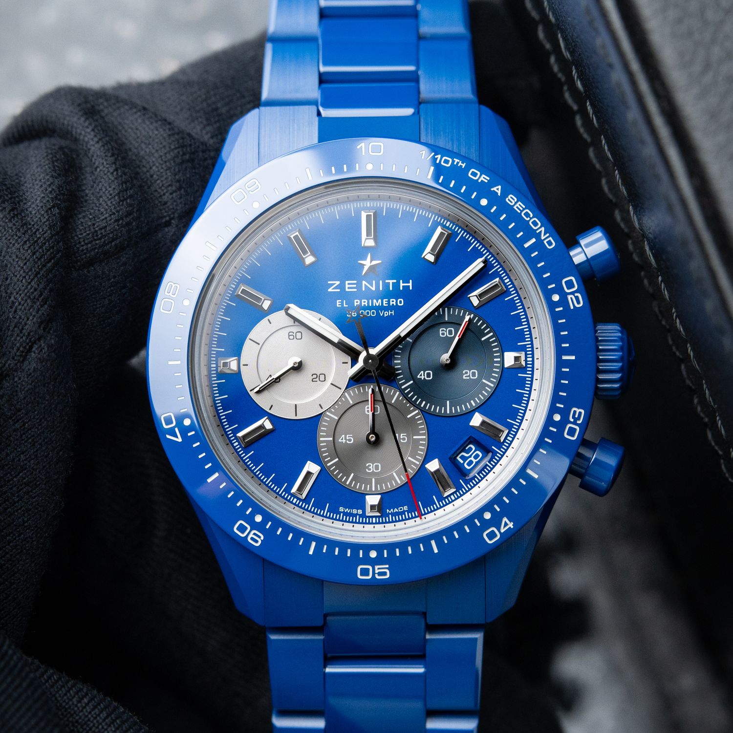 Zenith Chronomaster Sport UNWORN 2025 160th Anniversary Limited Edition Blue Ceramic