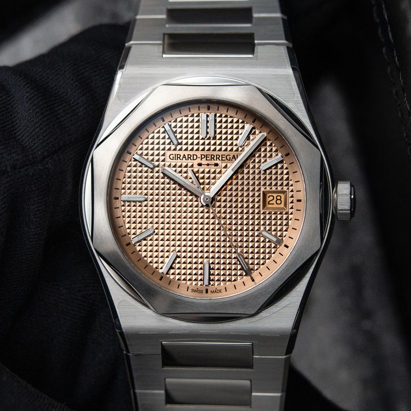 Girard Perregaux Laureato Fifty 50 UNWORN 2026 Rose Gold Dial Steel 39mm