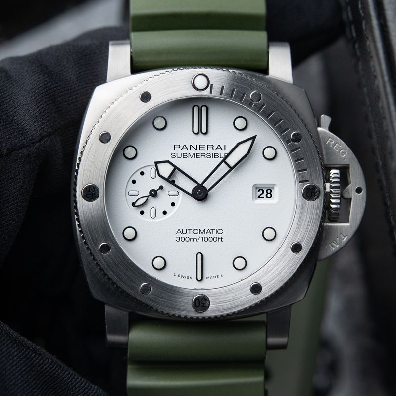 Panerai Luminor Submersible Bianco White Dial 3 Days 44 Automatic PAM1226