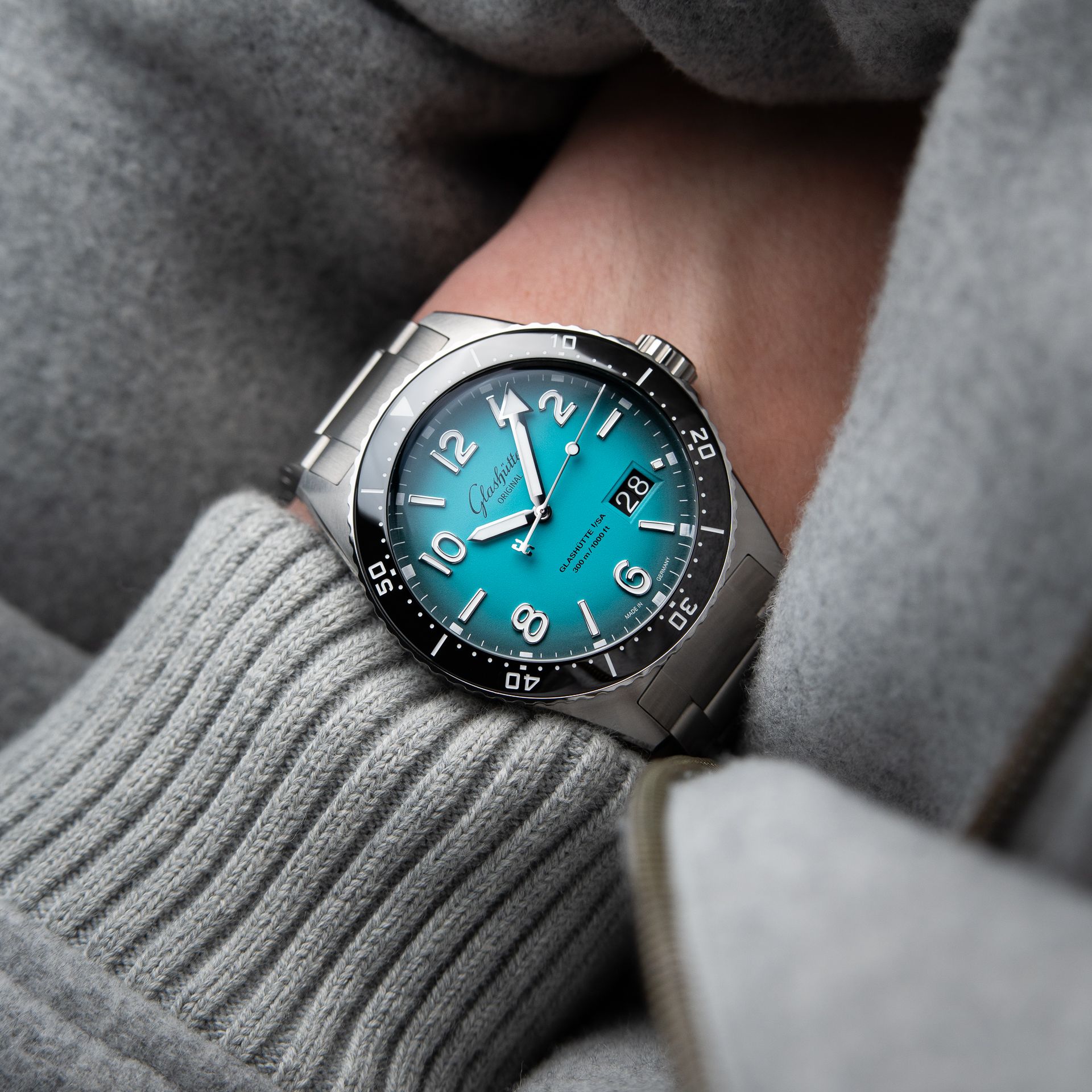Glashütte Original SeaQ UNWORN Q3/2026 Northern Tide Turquoise Limited Edition