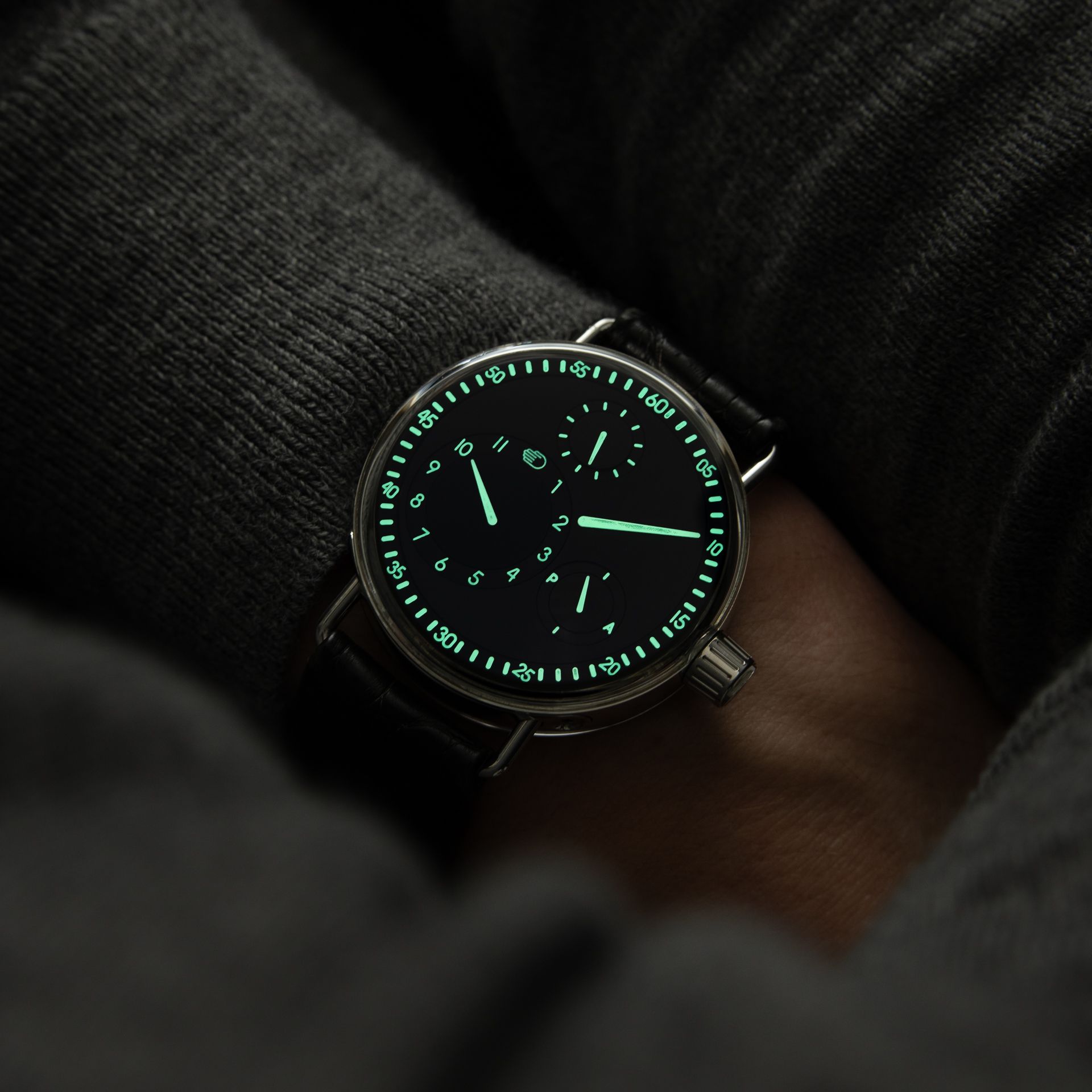 Ressence Type 1001 SeriesOne Limited Edition ROCS 1 Black Steel Automatic