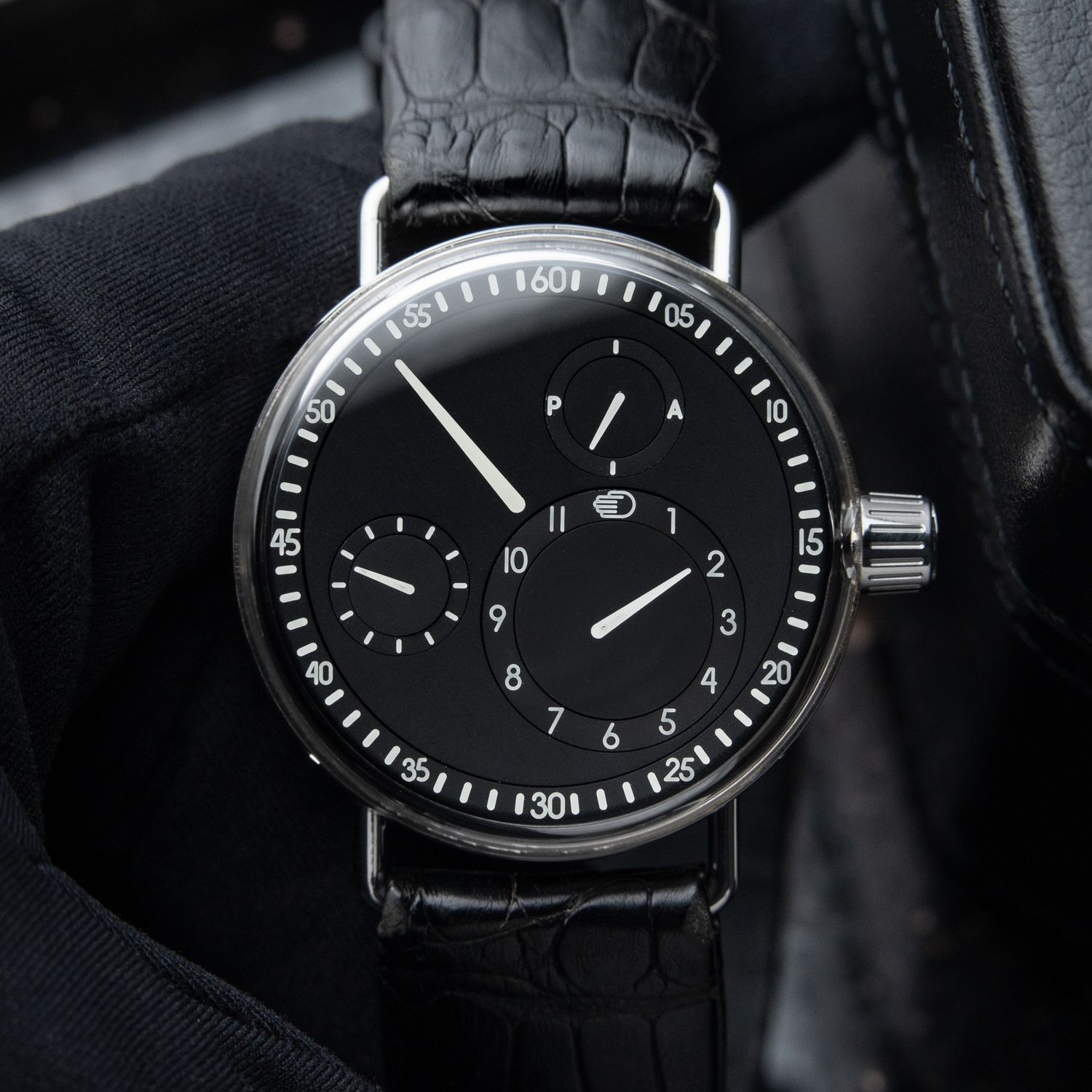 Ressence Type 1001 SeriesOne Limited Edition ROCS 1 Black Steel Automatic