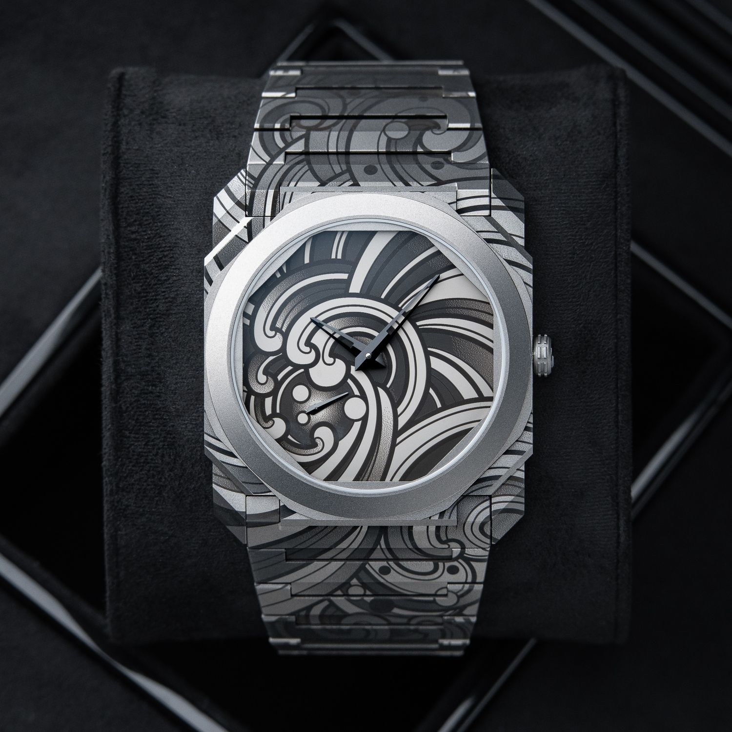 BVLGARI Octo Finissimo Tattoo Acqua RARE NOS Limited Edition Titanium Bulgari BVLGARI Octo Finissimo Tattoo Acqua RARE NOS Limited Edition Titanium Bulgari