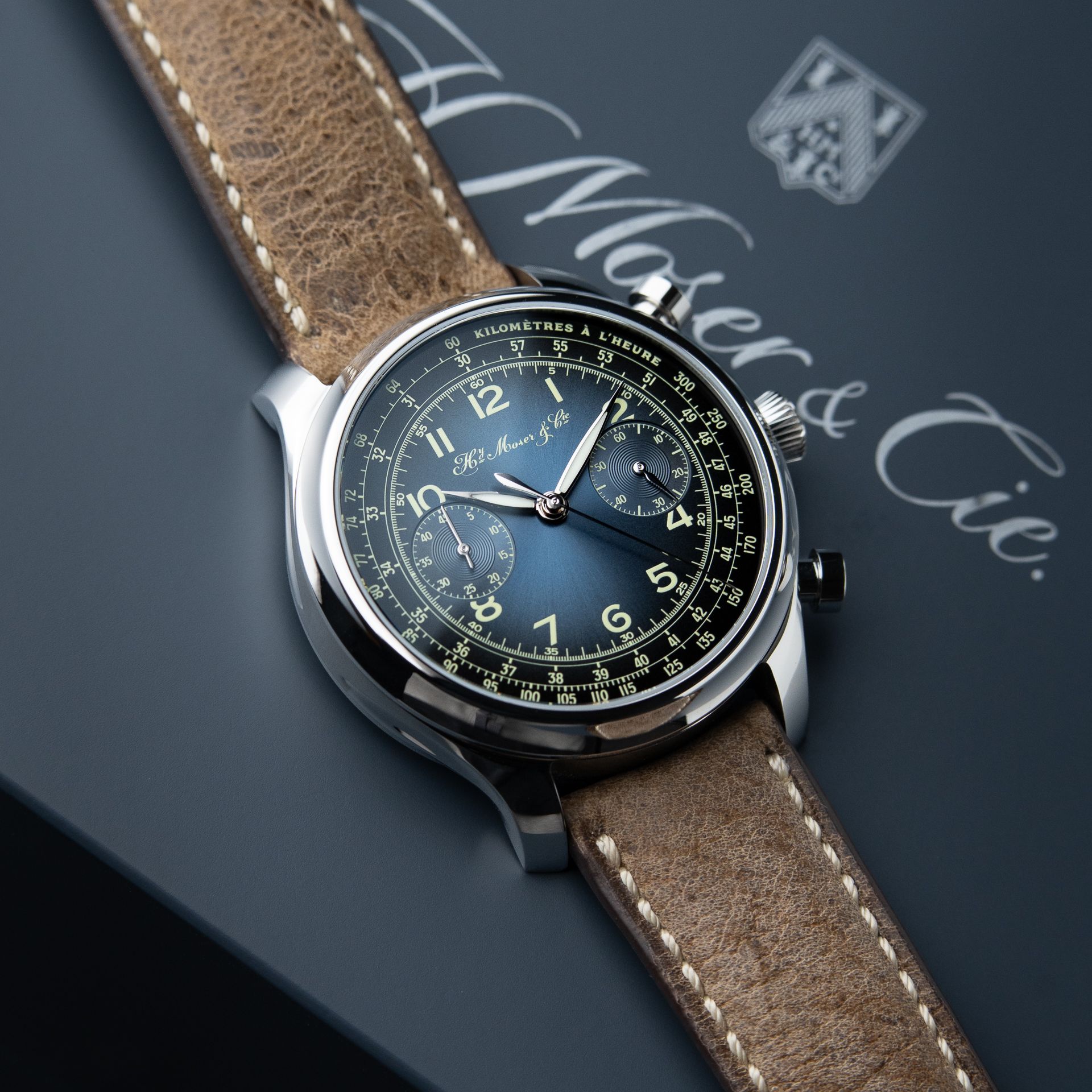 H.Moser & Cie. X Massena Lab Endeavour Chronograph Compax UNWORN Limited Edition