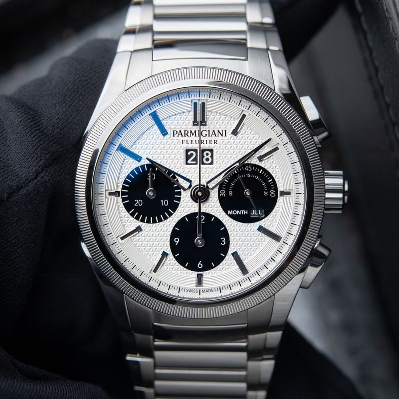 Parmigiani Fleurier Tondagraph GT Chronograph Panda Tonda Bracelet & Strap