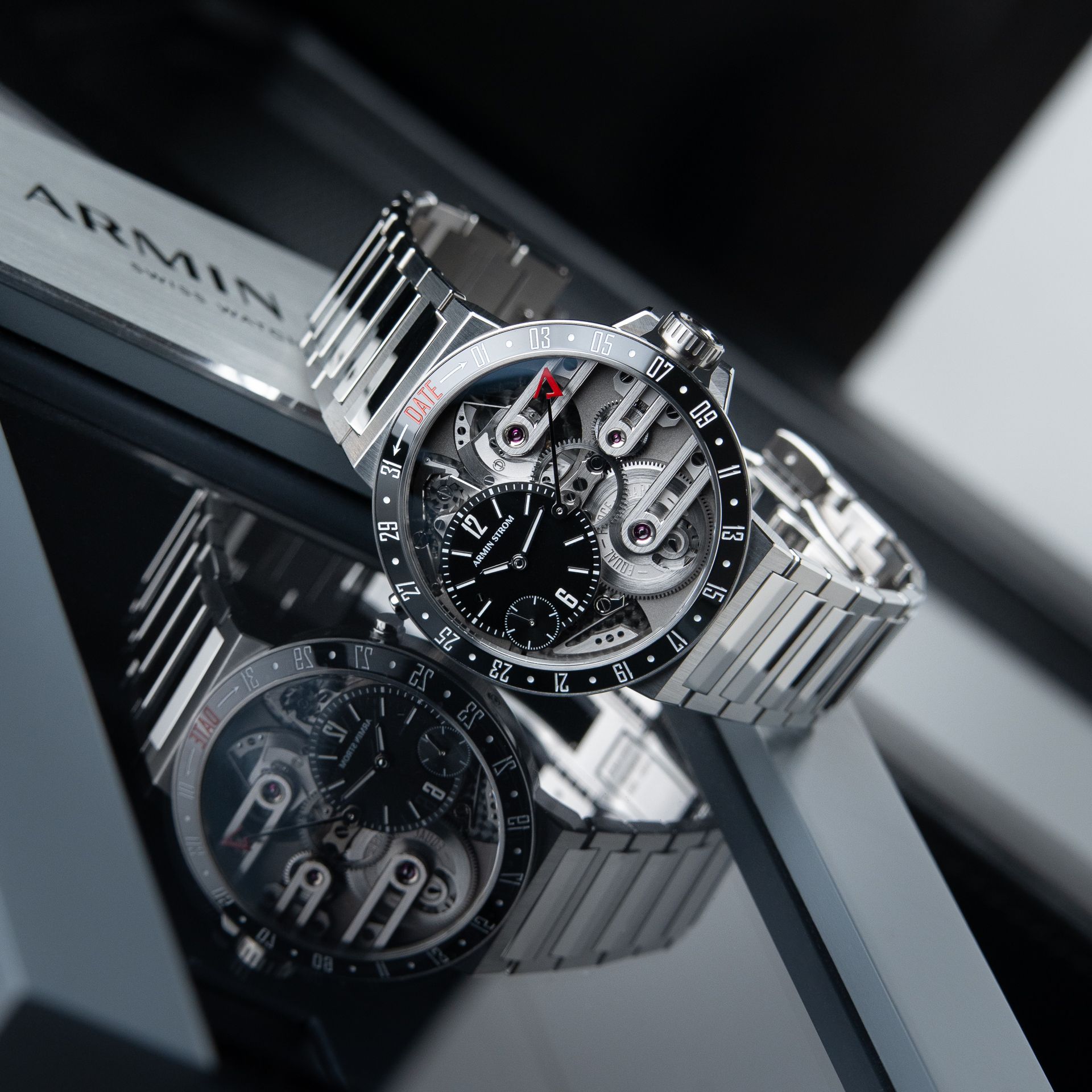 Armin Strom Gravity Equal Force Date Orbit Limited Edition Steel Bracelet
