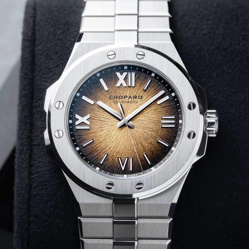 Chopard Alpine Eagle Large 41mm RARE Golden Iris Kuwait Limited Edition 50