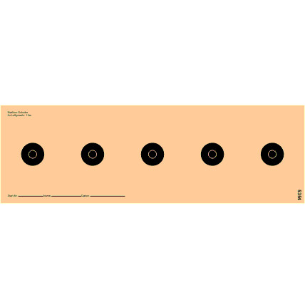 Biathlon 5 visuelen voor staand en liggend