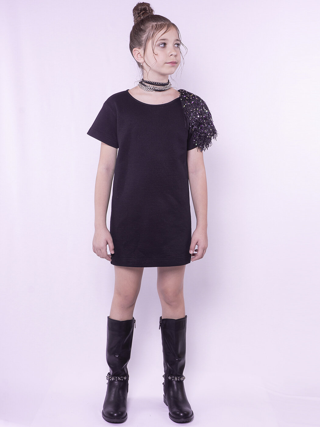 Модное платье IRMI для девочек и девушек из натурального хлопка с отделкой