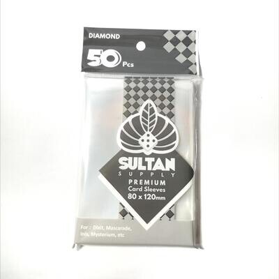 50PCs Sultan Sleeves: Diamond (80x120)